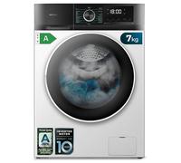 Cecotec Lavatrice Carica Frontale 7 Kg Bolero Dresscode 7410 Inverter A. 1850W, 1200 giri/min Regolabile, 16 Programmi, Motore Inverter Plus, Bassi Consumi, Vapore, Sterilizzazione Indumenti