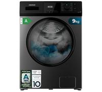 Cecotec Lavatrice Carica Frontale 9 Kg Bolero Dresscode 9410 Inverter Steel A. 1900W, 1400 giri/min Regolabile, 16 Programmi, Motore Inverter Plus, Bassi Consumi, Vapore, Sterilizzazione Indumenti