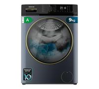 Cecotec Lavatrice Carica Frontale 9kg Bolero Dresscode 9610 Inverter Blue Ice A. 2000W, 1400 Giri/Min, Funzione Vapore, Motore Inverter Plus, 15 Programmi, Ottimizza Livello Acqua, Display LCD