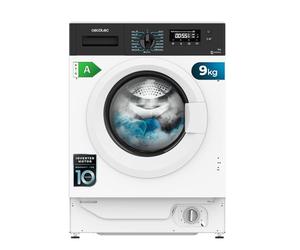 Cecotec Lavatrice Frontale da 9 Kg Bolero Dresscode 940 BI Inverter A, 1950 W, 1400 giri/min Programmabili, 16 Programmi, Basso Consumo, Delay Start, Display LED, Vapore SteamMax