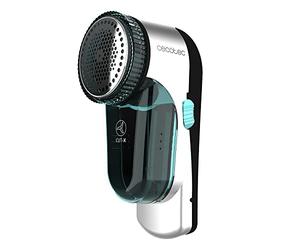 Cecotec Levapelucchi Elettrico Cut-X 4500 Cloth, Alimentazione Batteria Ricaricabile, 45min Auton, Griglia in 3 Dimensioni, Sistema di Sicurezza, 8800 giri/min, Testina Regolabile, Spazzola di Pulizia