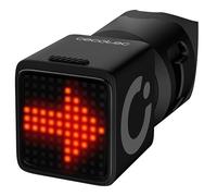 Cecotec Luce posteriore intelligente per bicicletta a LED Smart Tail. Localizzatore GPS, LED ad alta intensità 180 mcd, 5 modalità con avviso di frenata, ricarica USB-C 1,5 h, resistenza IP65 acqua e