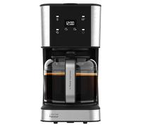 Cecotec Macchina Caffè Americano - Caffettiera a Goccia Coffee 66 Drop & Touch. 950 W, 1,5 L, 12 Tazze, Pannello tattile, Caraffa in vetro, Timer 24h, 6 interruttori, Filtro a rete riutilizzabile