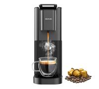 Cecotec Macchina Caffè Capsule Power Caps 20+. Descaling Tablets 1400W, 20Bar, Compatibile Capsule Nespresso, Serbatoio Acqua 700ml, Thermoblock, Antiscivolo, Altezza Regolabile, Facile Pulizia