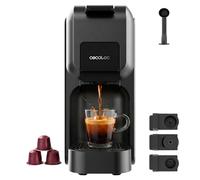Cecotec Macchina da Caffè a Capsule Espresso FreeStyle Compact Black Art Elite. 1350W, 20bar, Compatibile Caffè Macinato, Dolce Gusto, Nespresso e K-fee, Serbatoio Estraibile 800ml