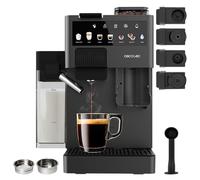 Cecotec Macchina da Caffè a Capsule Freestyle Grind & Latte. 1400W, 20Bar, Multicapsule, Caffè in Grani 40g, Macinino Conico, Serbatoio Acqua 1.6L, 300ml Latte, Thermoblock, Schermo Tattile
