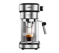 Cecotec Macchina da caffè Cafelizzia 790 Steel per espresso e cappuccino. 1350 W, Sistema Thermoblock, 20 bar, Modalità per 1 e 2 caffè, vaporizzatore orientabile, serbatoio da 1,2L