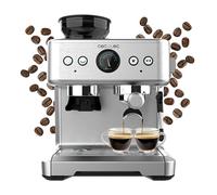 Cecotec Macchina da Caffè Espresso da 20 Bar Power Espresso 20 Barista. 2250W, Manometro, 2 Thermoblock, Lancia Vapore Orientabile, Contenitore per Caffè in Grani e Macinacaffè con 20 livelli