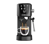 Cecotec Caffettiera Express per Espresso e Cappuccino Power Espresso 20 Touch. 1350 W, 20 bar, schermo tattile, vaporizzatore, serbatoio acqua 1L, Thermoblock, riscaldamento, vassoio gocciolamento