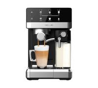 Cecotec Macchina da Caffè Espresso Semiautomatica Tattile con Serbatoio Latte Power Espresso 20 Touch & Cream. 1350W, Sistema Thermoblock, 20 Bar, Beccuccio Schiumatore, Serbatoio 1.8L