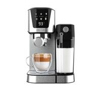 Cecotec Macchina da Caffè Semiautomatica Power Espresso 20 Cream. 1350W, Semiautomatica, 20 Bar, Thermoblock, Serbatoio Latte 700ml, Serbatoio Acqua 1L, Sistema Force Aroma