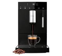 Cecotec Macchina da Caffè Superautomatica Compatta con Montalatte Cremmaet Compact Elite. 1350W, 19bar, Sistema Thermoblock, Contenitore Caffè in Grani 120 g con Macinacaffè e Serbatoio 1,1L