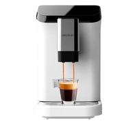Cecotec Macchina da Caffè Superautomatica Cremmaet Macchia White. 1350 W, Thermoblock, Pompa di Pressione da 19 bar, Sistema Plug&Play, Serbatoio di Caffè con Macinacaffè Integrato