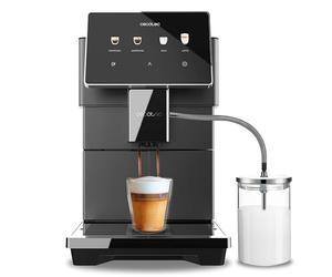 Cecotec Macchina da Caffè Superautomatica Cremmaet Tempo. Macchina da Caffè Superautomatica con Schermo TFT da 7", 13 Ricette di Caffè, 6 Profili Utente, 1350 W di Potenza, 19 Bar di Pressione