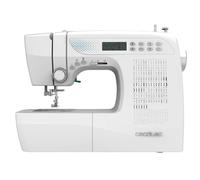 Cecotec Macchina da Cucire Elettronica 215 Punti BelleCouture 21500. Motore Digitale, Schermo LCD, Manopola Regolazione del Filo, Avvolgimento Automatico, Luce LED, Kit Accessori, Livello Esperto