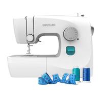 Cecotec Macchina da Cucire per Principianti BelleCouture 1500 Elite. 15 Punti, Asola Manuale a 4 Tempi, Asolatore Regolabile, Tensione del Filo Regolabile e Kit di Accessori