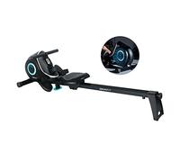 Cecotec Macchina per canottaggio pieghevole DrumFit Rower 7000 Regatta X Sistema di Resistenza Magnetica, 10 Livelli di Intensità Regolabili e Volante di inerzia da 7 Kg, Display LCD