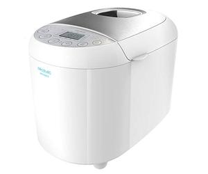Cecotec Macchina per il Pane Programmi Automatici Bread&Co 1000 Delicious. 19 Programmi, 1Kg, 15 Ore Programmabili, Vaschetta Lavabile in Lavastoviglie, 3 Livelli di Tostatura, Display LCD, Ricettario