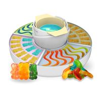 Cecotec Macchina per Orsetti Gommosi Gummy Maker Fun&Sugar Gummy. 2in1, 40W, Contenitore per fondere, set di 4 Stampi in Silicone, 4 Vassoi Rimovibili, Design Compatto, Facile pulizia, Prepara Dolci
