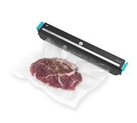Cecotec Macchina sottovuoto per alimenti FoodCare SealVac 600 Easy, 85 W, sistema di imballaggio in 10 secondi, pressione di vuoto 60 kPa, 5 sacchetti 20 x 30 cm, adatto per sacchetti generici, 04117