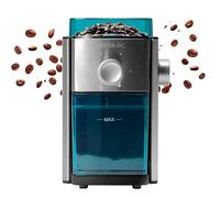 Cecotec Macinacaffè Elettrico SteelMill 2000 Adjust Max. 150W, Macine Piane, 17 Livelli di Macinatura, Capacita 250g, Acciaio Inox, Deposito Estraibile, Aroma Intenso e Fresco