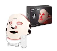 Cecotec Maschera per Viso LED Fototerapia Avanzata FaceCare LÜM Champagne. | Dotata di 360 Punti Luce e Routine per Ogni Esigenza. Rivitalizza la tua Pelle per un Viso Sempre Giovane, Luminosissimo Sano