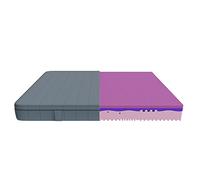 Cecotec Materasso Genuine+ 100x200 3 strati, altezza 28 cm, alta fermezza, profilo in schiuma nucleo hrc2+, morphadapt+, softfresh e easyclean