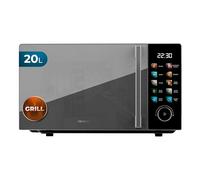 Cecotec Microonde 20L con Grill Proclean 6130 Black. 700 W e grill da 800 W, 8 programmi, 10 livelli di potenza, schermo touch a colori, scongelamento, timer, piatto girevole 255 mm