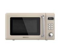 Cecotec ProClean 5110 Microonde retrò con grill 20L 700W Beige