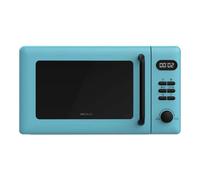 Cecotec Forno a Microonde con Grill Da 20 Litri Proclean 5110 Blue. 700 W In 6 Livelli E Griglia Da 800 W, Modalità Scongelamento, Segnale Fine Cottura, Lampada Interna, Timer 30 Minuti, Design Blu