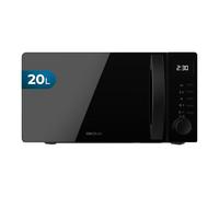 Cecotec Microonde Digitale ProClean 5005 Black. 700 W, 20 L, Tecnologia 3DWave, 5 Livelli Potenza, Timer 30 min, Scongelamento, Display con Orologio, Riscaldamento Rapido