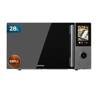 Cecotec Microonde Digitale, Touch, Convezione e Grill 28L Convection 2800 Touch. 900 W in 5 livelli, griglia 1200 W, convezione 2200 W, 8 programmi, piatto 315 mm, timer e segnale di completamento