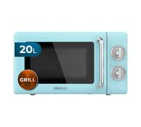 Cecotec Microonde Meccanico con griglia da 20 L Proclean 3110 Retro Blue. 700 W