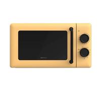 Cecotec Forno a Microonde con Grill Da 20 L Proclean 3110 Yellow. 700 W In 6 Livelli E Griglia Da 800 W, Modalità Scongelamento, Segnale Fine Cottura, Lampada Interna, Timer 30 Minuti, Design