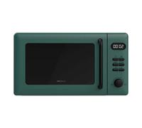 Cecotec Forno a Microonde con Grill Da 20 Litri Proclean 5110 Green. 700 W In 6 Livelli E Griglia Da 800 W, Modalità Scongelamento, Segnale Fine Cottura, Lampada Interna, Timer 30 Minuti, Design