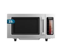 Cecotec Microonde Professionale Senza Piatto 25L FlatPro 2500 Touch. 1000W, Magnetron, Controlli Touch, Timer 60 Min, 100 Programmi, Potenza Regolabile, Scongelamento Uniforme, per massima precisione