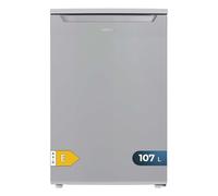 Cecotec Mini Frigo 107 L Bolero CoolMarket TT 107 Acciaio Inox, Classe energetica E, Risparmio Energetico, Porta Reversibile, Bassa Rumorosità, Cassetto Freezer