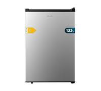 Cecotec Mini Frigo Portatile Bolero CoolMarket TT 133L Inox. Frigo Mini 133L, 83,5 cm Altezza, Porta Reversibile, Crisper Box, LED Interno, Defrost, Controllo Temperatura Meccanico