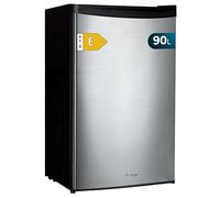 Cecotec Mini Frigoriferi Bolero Coolmarket Tt 90 Inox E. Capacità 90L, Mini Frigo Inox 83cm x 47cm, Controllo Della Temperatura Regolabile, Vano di Conservazione