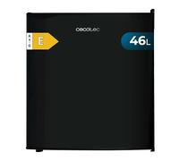 Cecotec Mini Frigoriferi Grandcooler 20000 Silentcompress Black E. Mini Frigo Nero Con Freezer Interno, Capacità di 46 Litri, 48,7 x 48 cm, Porta Reversibile, Funzionamento Ciclico, Classe E