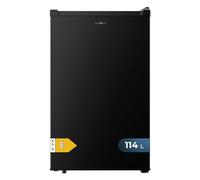 Cecotec Mini Frigorifero Bolero CoolMarket TT 114L Black. Capacità 114 L, Classe Energetica E, Porta Reversibile, Conservazione Ottimale, Luce LED, Controllo Meccanico, Humidity Box, Funzione Defrost