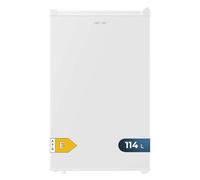 Cecotec Mini Frigorifero Bolero CoolMarket TT 114L White. Capacità 114 L, Classe Energetica E, Porta Reversibile, Conservazione Ottimale, Luce LED, Controllo Meccanico, Humidity Box, Funzione Defrost