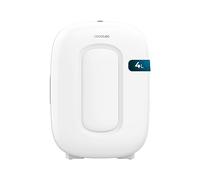 Cecotec Mini Frigorifero Bolero MiniCooling 4L Bora White, 12V-220V, Compatibile con auto e roulotte, Funzione di raffreddamento e riscaldamento, Intervallo di temperatura 5-65°C, Trasporto facile
