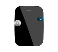 Cecotec Mini Frigorifero Bolero MiniCooling 4L Rio Black, 12V-220V, Compatibile con auto e roulotte, Funzione di raffreddamento e riscaldamento, Intervallo di temperatura 5-65°C, Trasporto facile