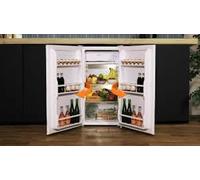 Cecotec Mini Frigorifero Retro Bolero CoolMarket TT Origin 103 Beige E. Mini Frigorifero Retro Beige, 89,3cm di Altezza e 48,7cm di Larghezza, Capacità 95L e Classe E