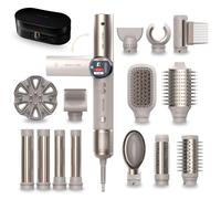 Cecotec Modellatore per Capelli 14 Testine AirGlisse 14in1 Flex Champagne 1400W