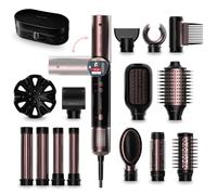 Styler Cecotec AirGlam 14in1 Flex Black 1400W 14 accessori TFT Anticrespo