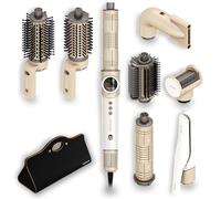 Cecotec Multistyler AirGlisse 8in1, 1400 W, 110.000 U/min | Plasmafunktion gegen Frizz, Digitaldisplay und PTC-Heizplatten; Aufsätze zum Trocknen, Glätten, Locken und Volumisieren