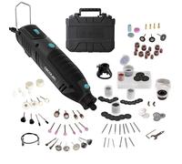 Cecotec Multitool Rotativa con Cavo Multihand 200 Power, Potenza 200W, Display Integrato per Controllo e Regolazione Velocità, Include Valigetta e 256 Accessori Taglio, Levigatura, Lucidatura e Altro