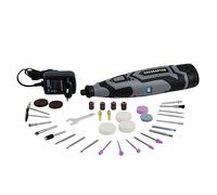 Cecotec Multitool Rotativo di Precisione CecoRaptor Polish&Sand 1200 Ultra. Batteria 12V e 1500 mAh, Velocità senza Carico 25000 RPM, Autonomia 60 min, Kit 60 Accessori